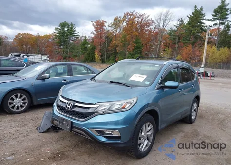 2015 Honda Cr-V Ex-L z USA, uszkodzony, nr VIN 5J6RM4H71FL133856